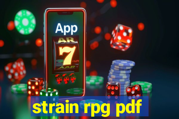 strain rpg pdf